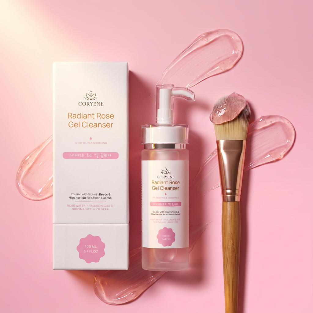 Clear & Glow Duo – AHA+BHA Serum + Rose Petal Gel Cleanser