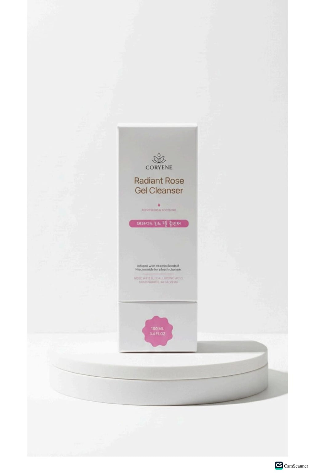 coryene Rose Gel Cleanser