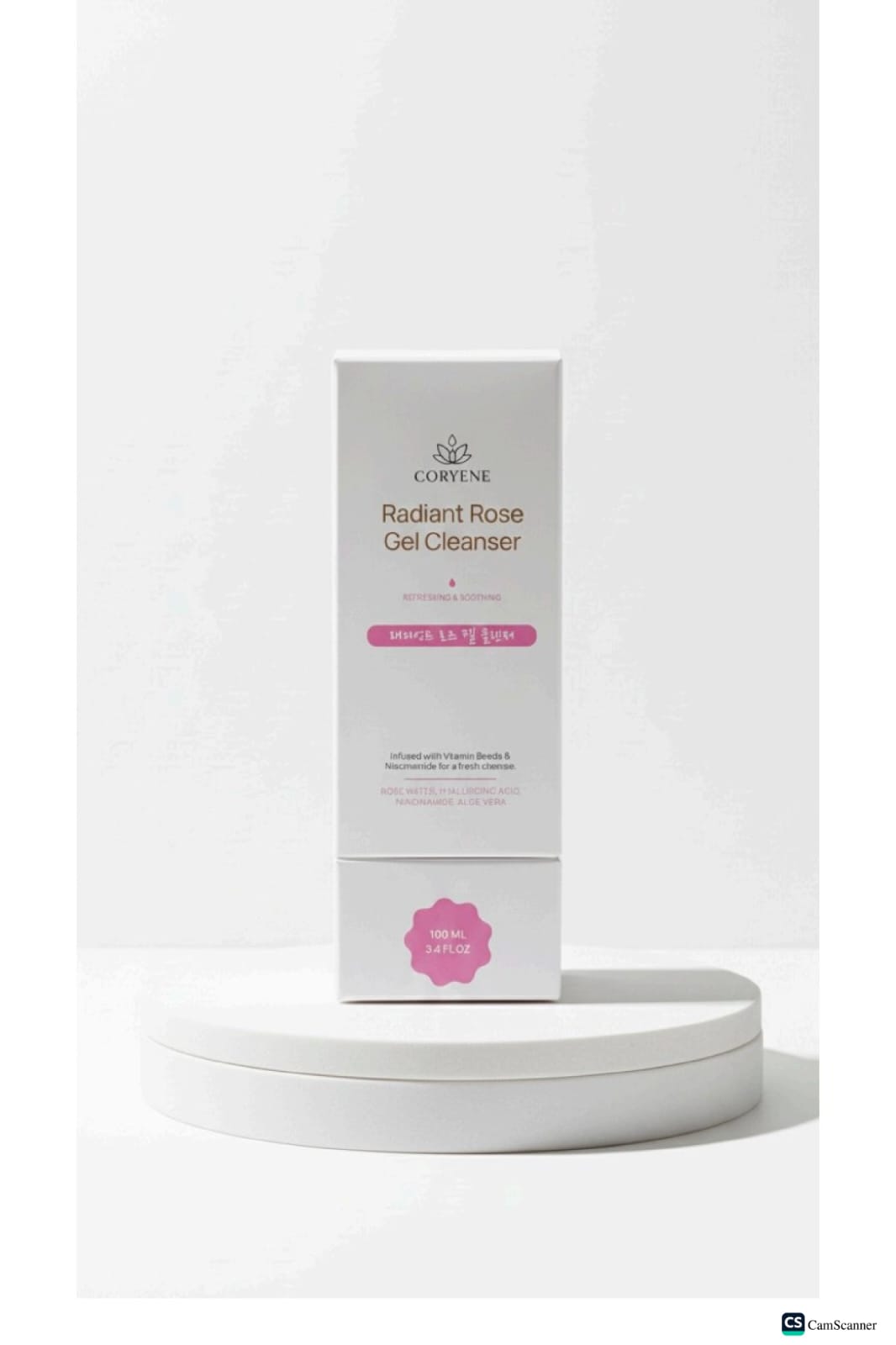 coryene Rose Gel Cleanser