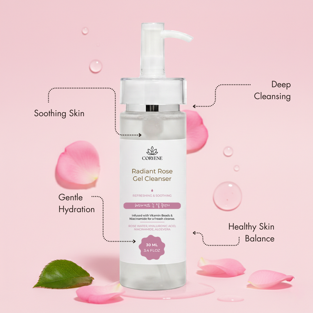 Radiance Set – Rosel Gel Cleanse + Radiance Rice Glow Serum